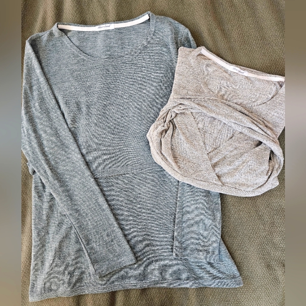 Bearsland Long Sleeve Nursing Tops size Large